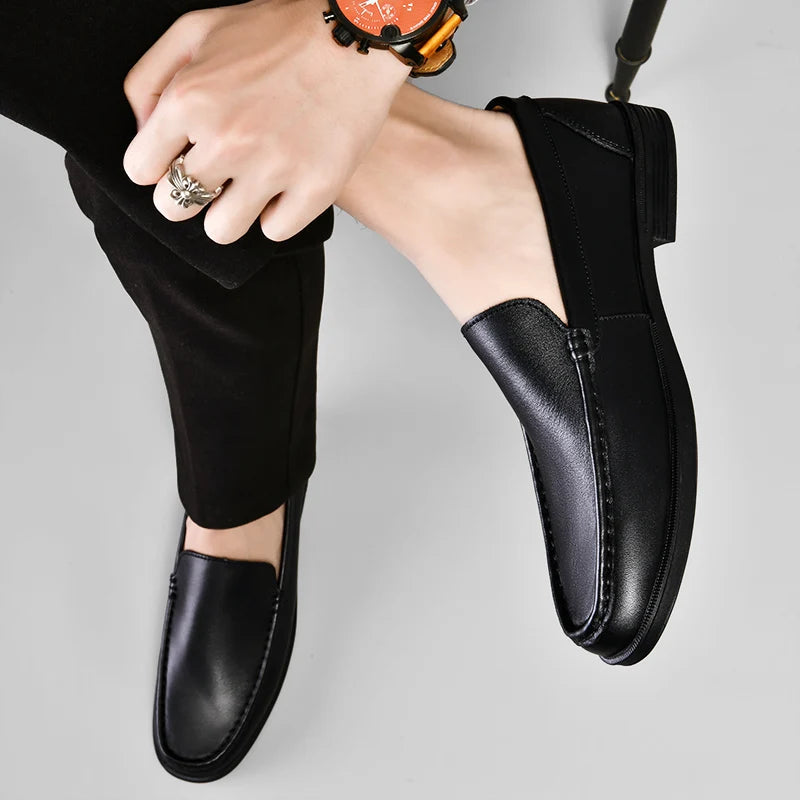 Emerson - Elegant Vegan Leather Loafers