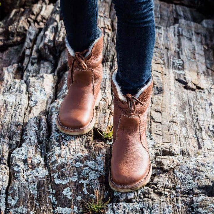 Violet - Waterproof Boot With Wool Lining