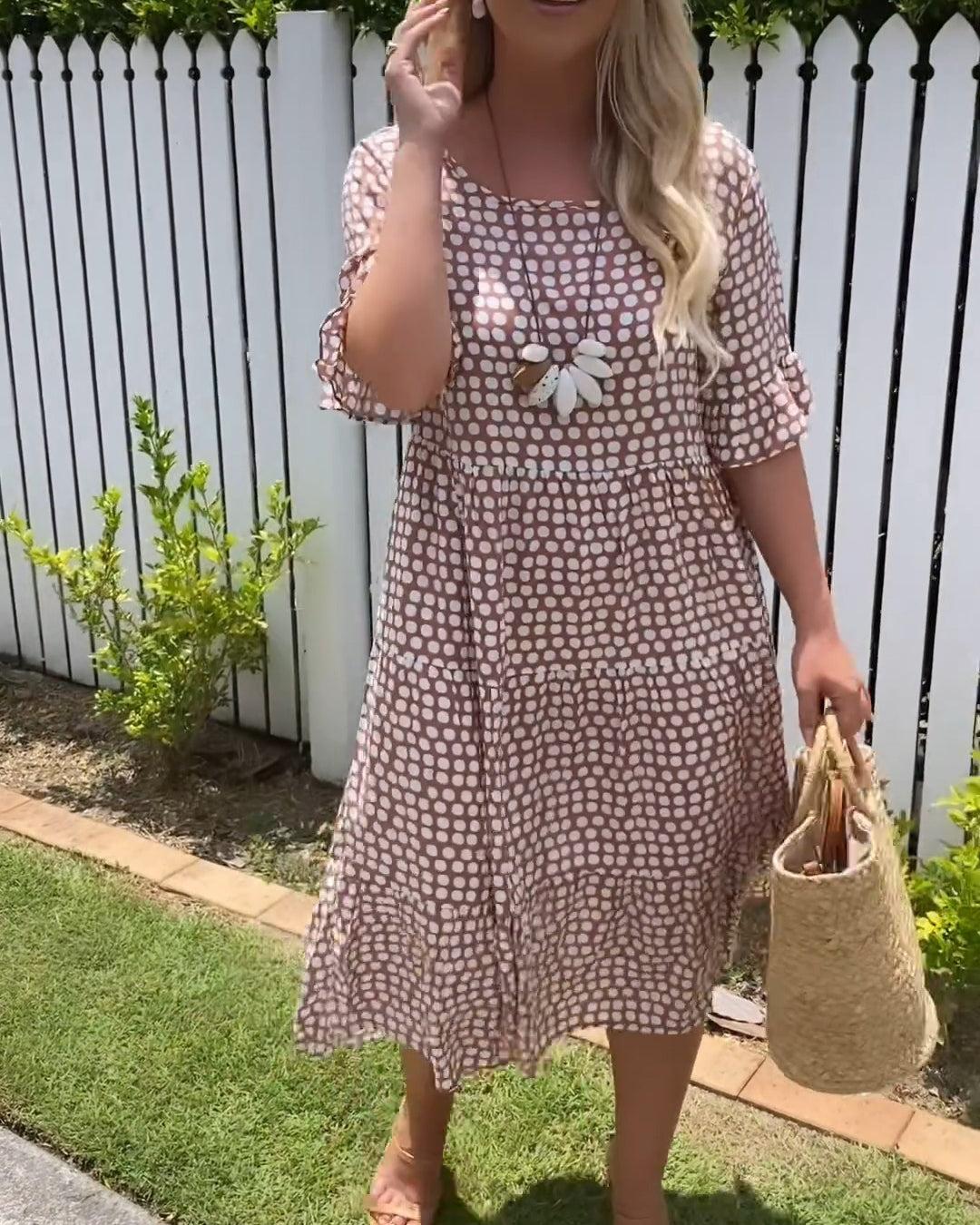 Andrea - Vintage Casual Maxi Summer Dress