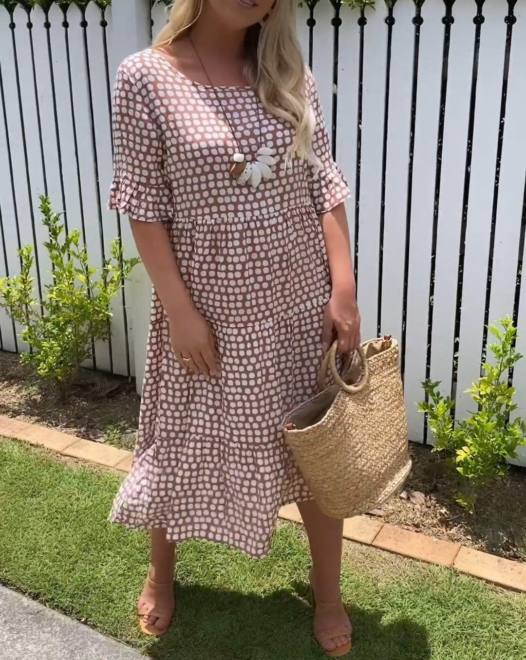 Andrea - Vintage Casual Maxi Summer Dress