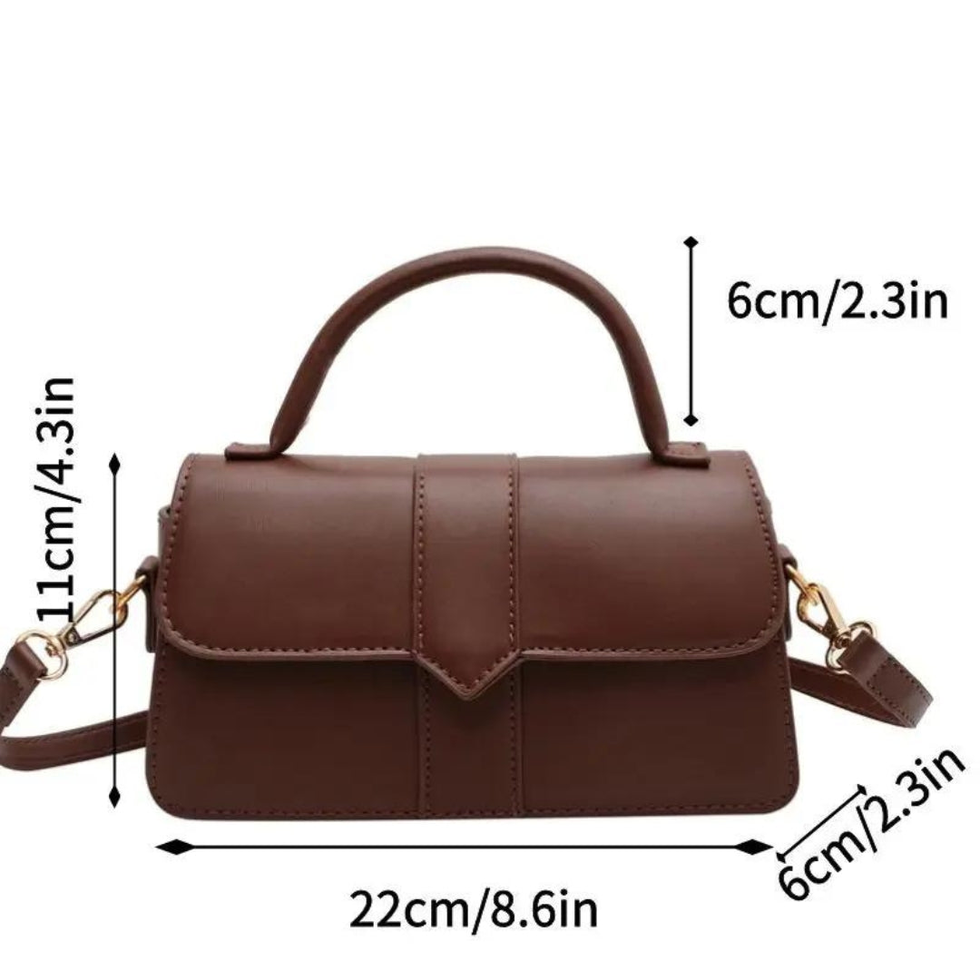 Cinzia™ - Leather Shoulder Bag