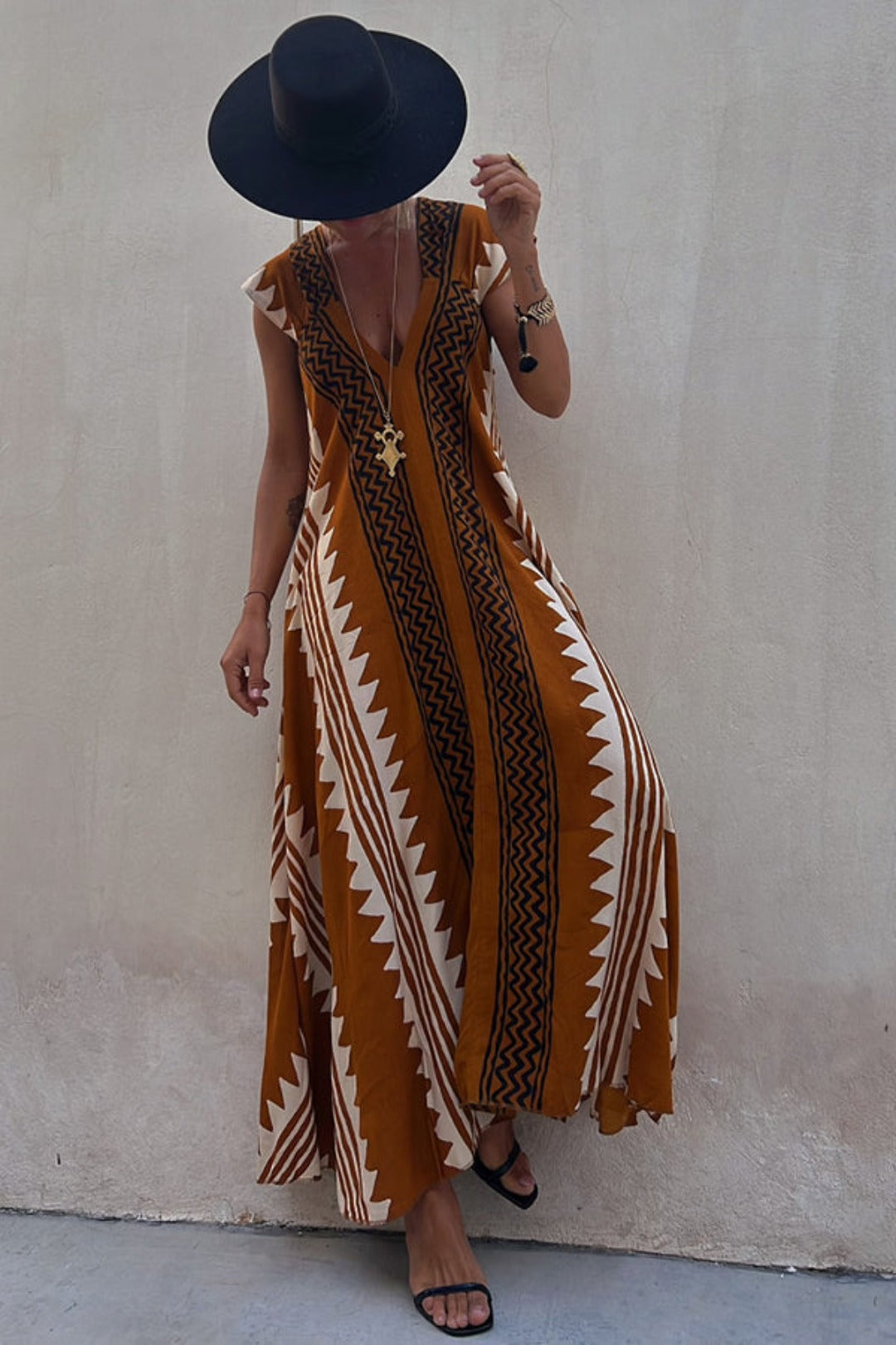 Josephine - Aztec Dress