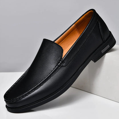 Emerson - Elegant Vegan Leather Loafers