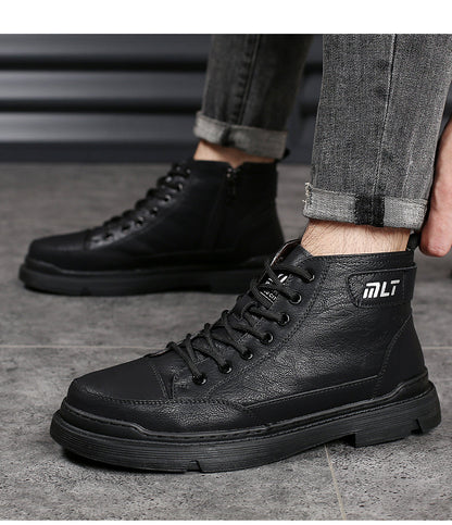 Evan - Mens High Top Winter Shoes