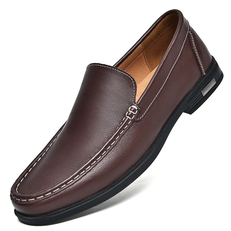 Emerson - Elegant Vegan Leather Loafers