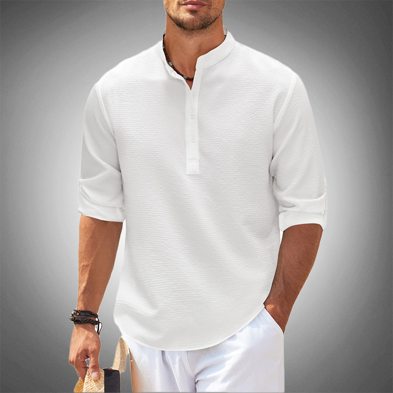 Mack - Contemporary Henley Shirt