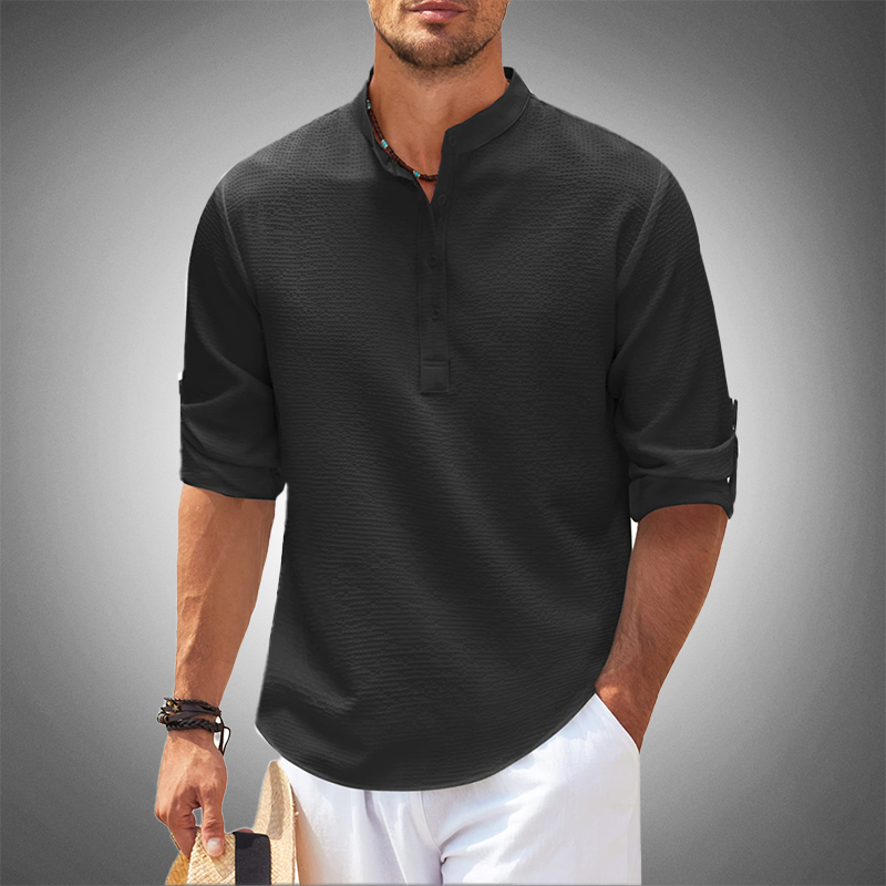 Mack - Contemporary Henley Shirt