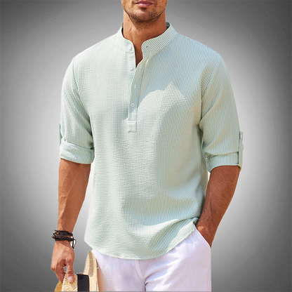 Mack - Contemporary Henley Shirt