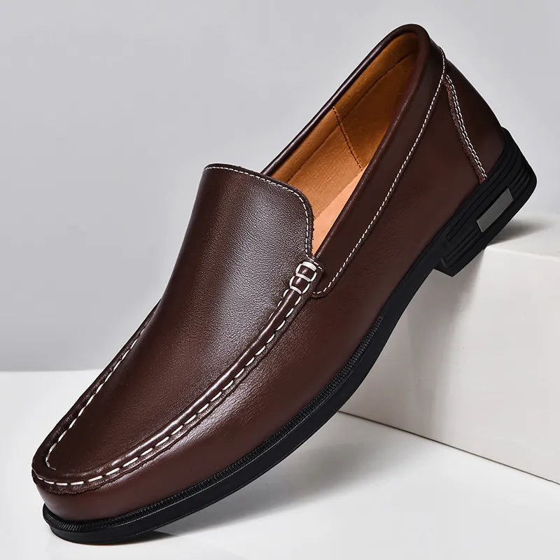 Emerson - Elegant Vegan Leather Loafers