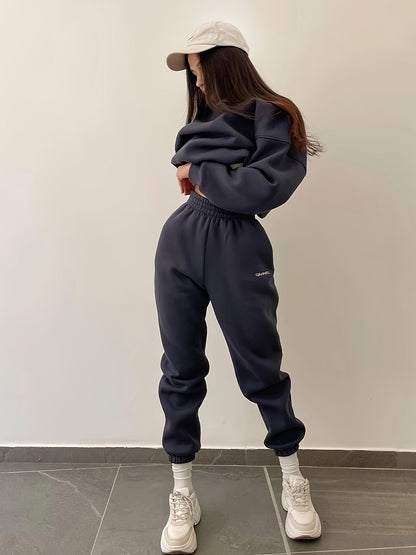 Gabriel - Two Piece Track Suit - Graphite Color Only