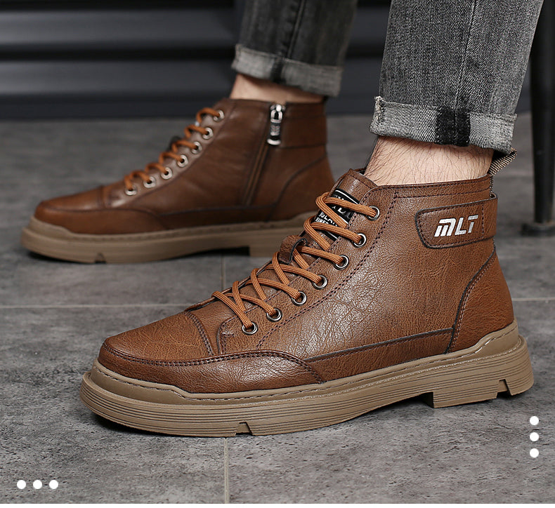 Evan - Mens High Top Winter Shoes