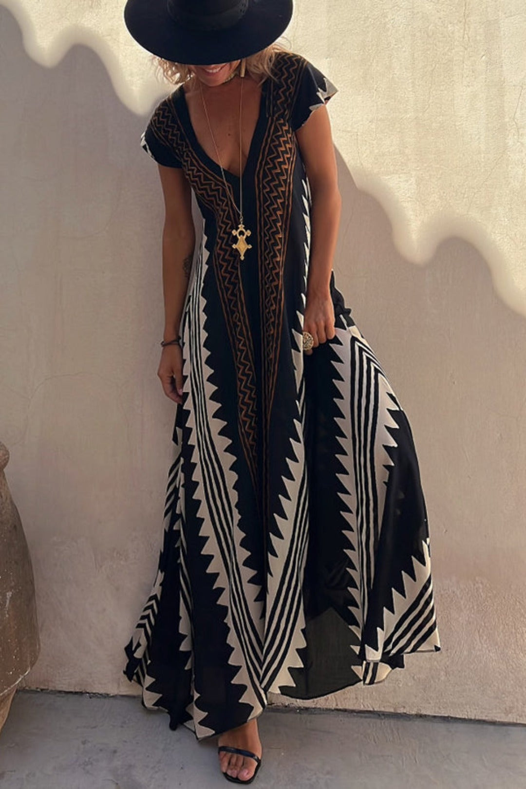 Josephine - Aztec Dress