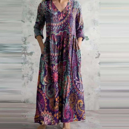 Perth Apparel Exclusive - Deana Retro Maxi Dress