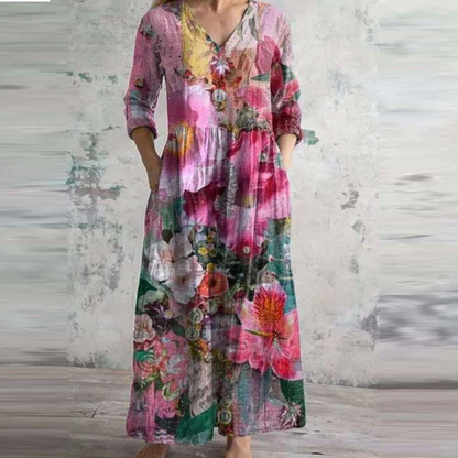 Perth Apparel Exclusive - Deana Retro Maxi Dress