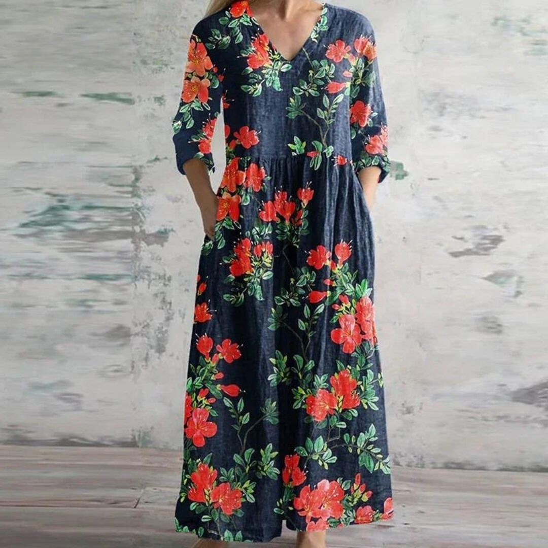 Perth Apparel Exclusive - Deana Retro Maxi Dress