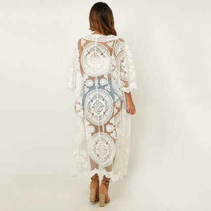 Abbie - Art Nouveau Inspired Boho Lace Jacket