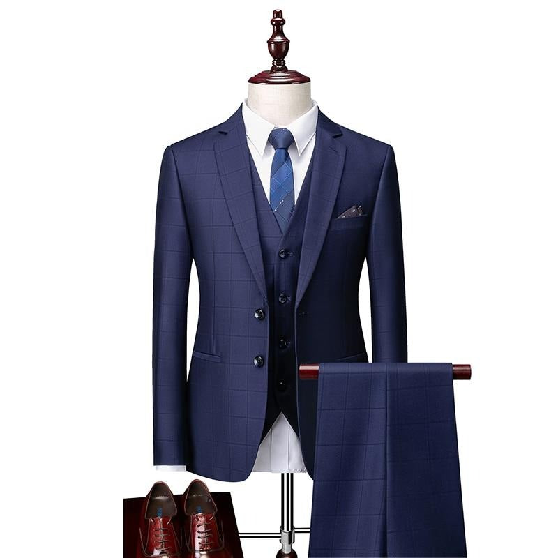 Shelby's - Three Pieces Suit Checkered