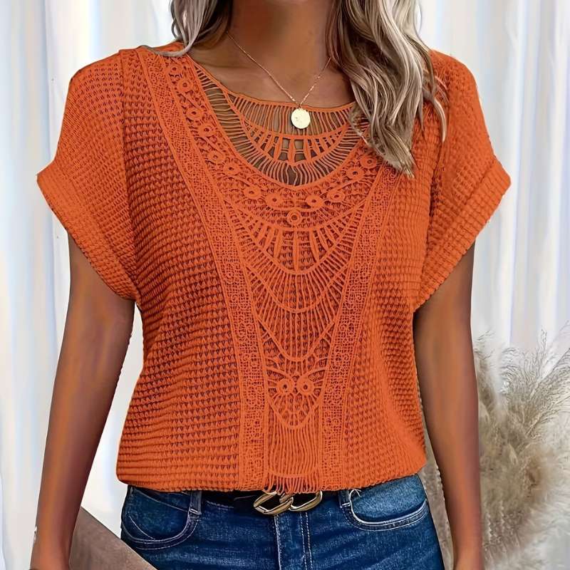 Gracie - Elegant Lace T-Shirt