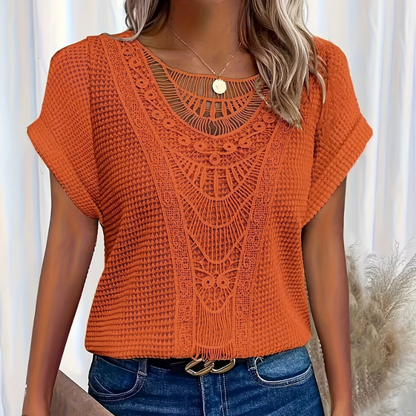 Gracie - Elegant Lace T-Shirt