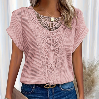 Gracie - Elegant Lace T-Shirt