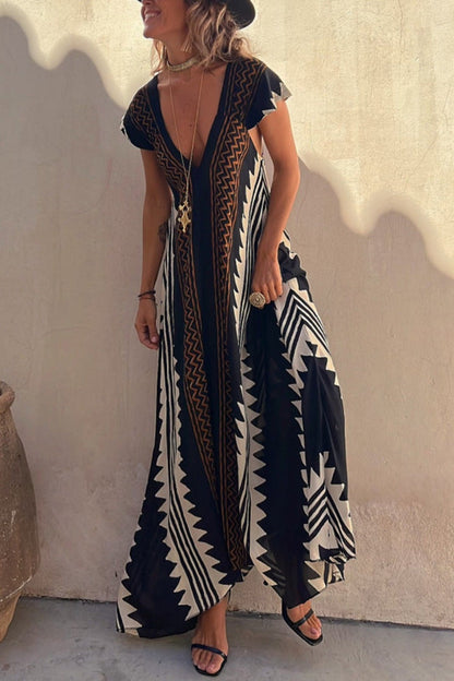 Josephine - Aztec Dress