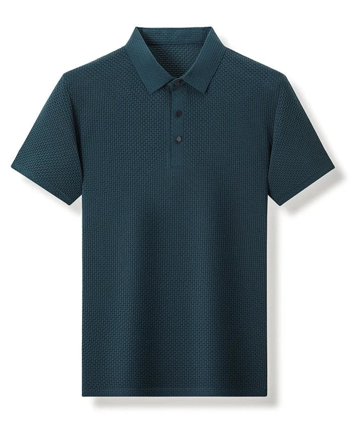 Alaric - Luxury Textured Men's Polo-Shirt