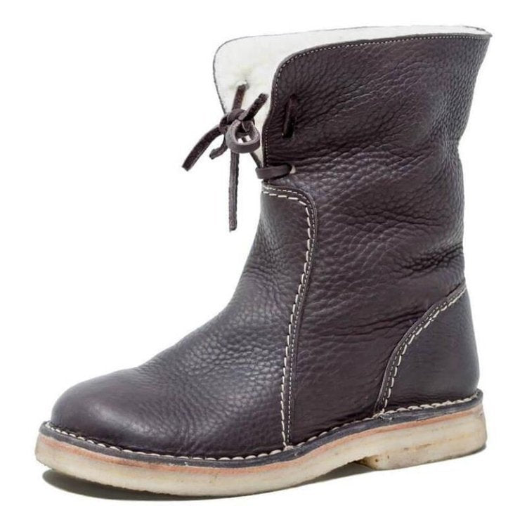 Violet - Waterproof Boot With Wool Lining