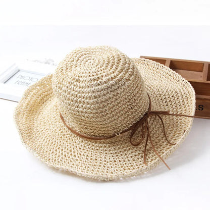 Ada - Elegant Wide-Brimmed Folding Sun Hat