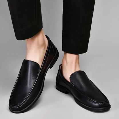 Emerson - Elegant Vegan Leather Loafers