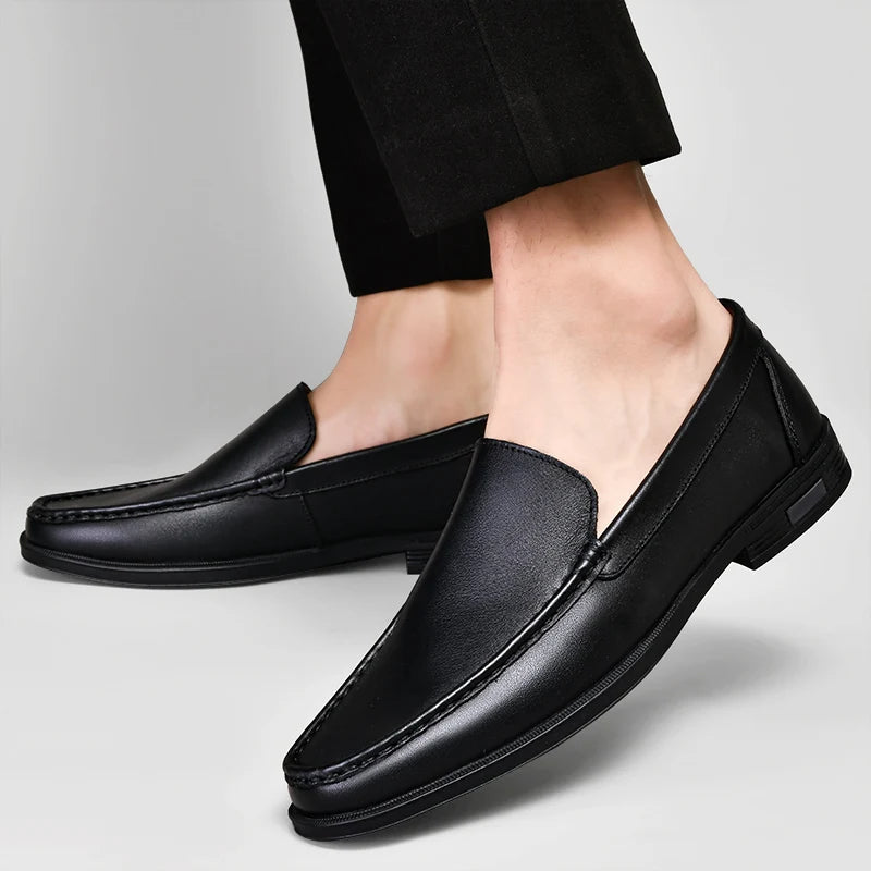 Emerson - Elegant Vegan Leather Loafers