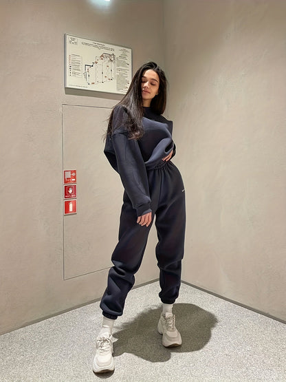 Gabriel - Two Piece Track Suit - Graphite Color Only