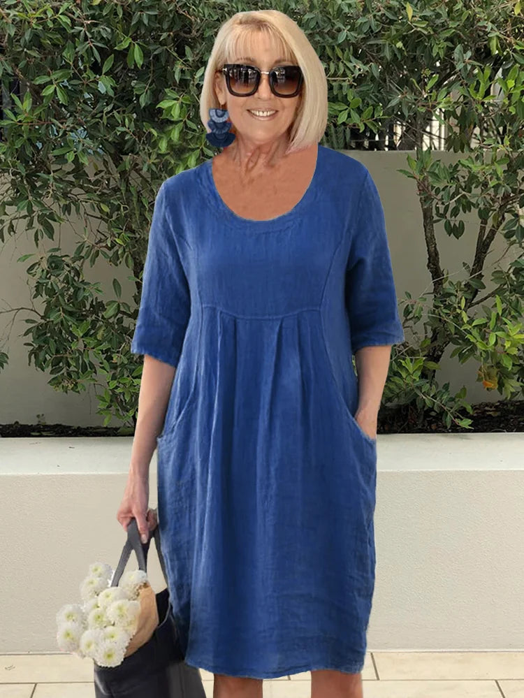 Savanah - Oversized Dress With Pockets