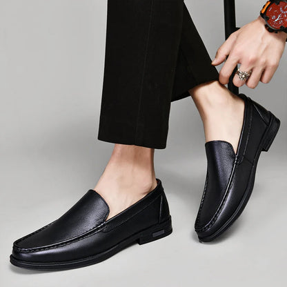 Emerson - Elegant Vegan Leather Loafers