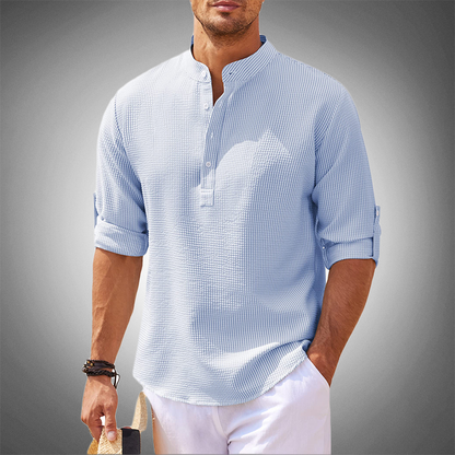 Mack - Contemporary Henley Shirt