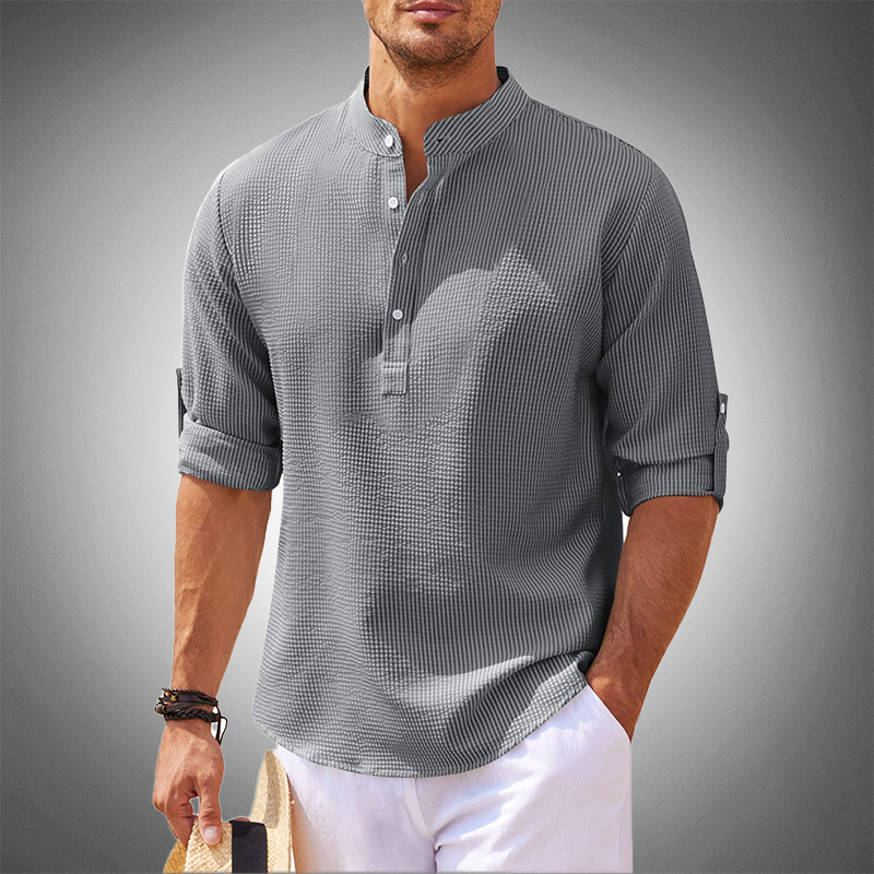 Mack - Contemporary Henley Shirt