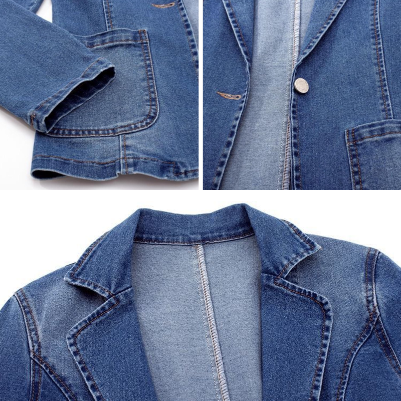 Roxanne™ - Classic Denim Blazer