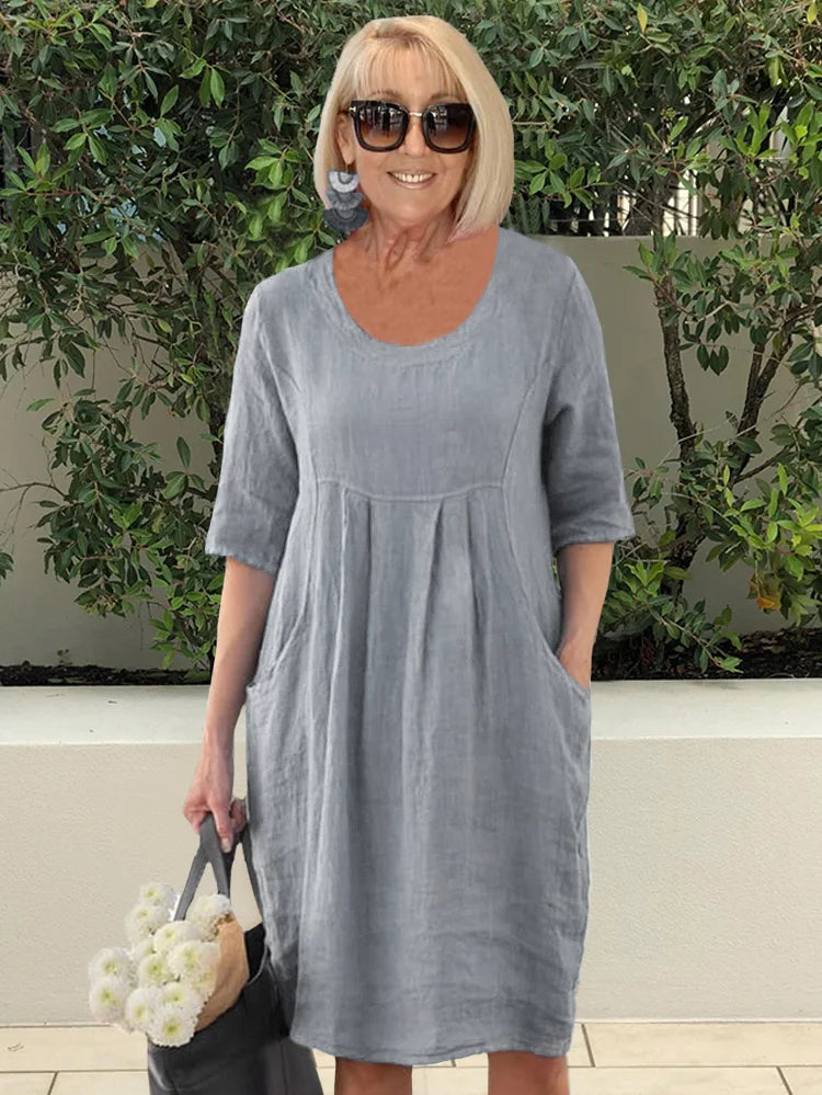 Savanah - Oversized Dress With Pockets