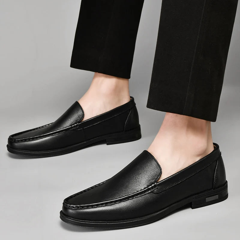 Emerson - Elegant Vegan Leather Loafers