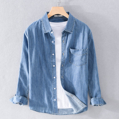 Levi - Light Blue Denim Men's Shirt